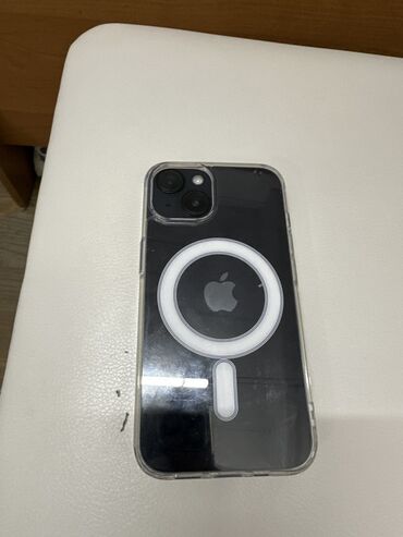 телефоы: IPhone 14, Б/у, 128 ГБ, Черный, Чехол, 88 %