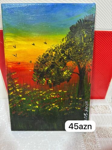 Şəkillər, tablolar: Şəkildəki rəsmlərin qiyməti üzərindəki qiymətdir üzərində hədiyyə — 8