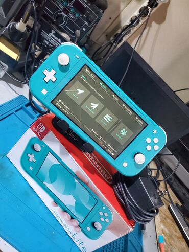 Nintendo: Свежeчипованный (прошитый) Nintendo Switch lite с японии чипую сам