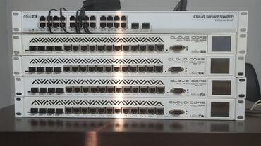роутер гигабитный: Mikrotik claud core router ccr-1036 12g-4s- 4 сфп порта и 12