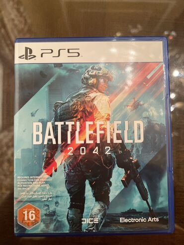 PS5 (Sony PlayStation 5): PlayStation 5 üçün “Battlefield 2042” oyunu. İdeal veziyyetdedir
