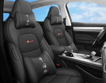corolla runx: Чехлы Экокожа, С подушкой, цвет - Черный, Changan, Новый, Самовывоз