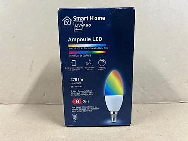 limun sadnice: LIVARNO Home Smart Home LED sijalica – pametna RGB+CCT svećica (E14) — 1