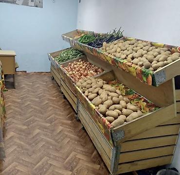 ventil: Tərəvəz vitrini/raf sistemi – mağaza və marketlər üçün - Material — 1