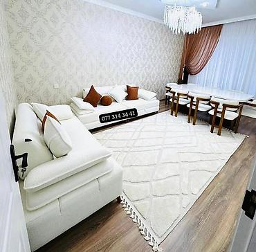 prixoji mebel 2025: Mebel dəsti – qonaq otağı üçün - 2 ədəd ağ rəngli geniş divan: yumşaq — 1