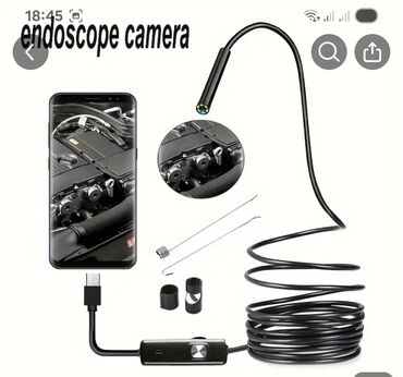 usb endoskop: Endoskop Kamera – USB/Android uyğun çevik borulu kamera Məhsul