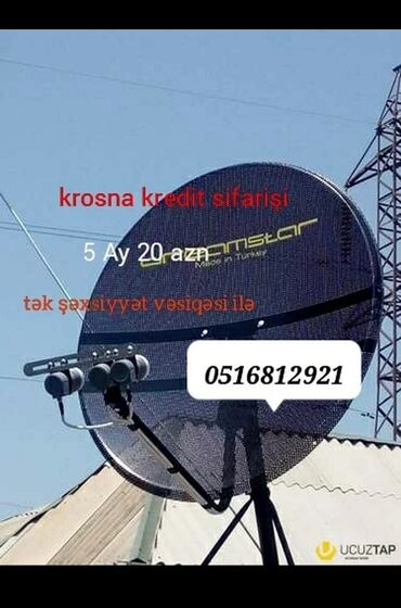 Krosnu krosnu krosna kros peyk antenaların kreditlə və nəğd