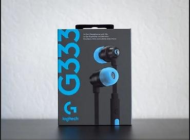nintendo controller: Проводные вакуумные наушники, Logitech, Новый, цвет - Черный — 3