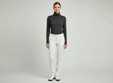 Turtlenecks: Women`s golf, size S