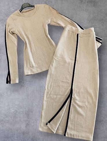 Kompleti: 🔥Zenski dvodelni komplet – džemper i suknja midi dužine
✅2200 din — 7