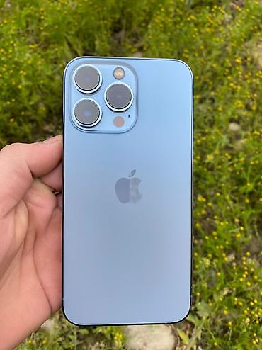 13 pro qiymət: IPhone 13 Pro, 256 GB, Blue Titanium, Face ID, Simsiz şarj — 1
