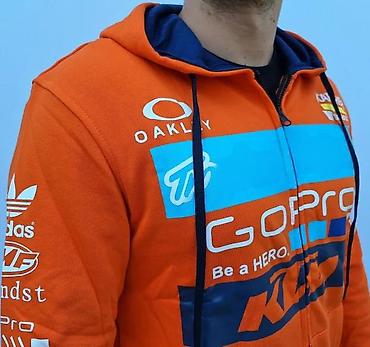 elastin poliamid: Muška duks jakna sa kapuljačom – KTM / GoPro / Troy Lee Designs - — 10