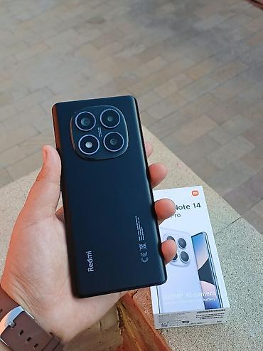 redmi 11a: Redmi Note 14 Pro, 256 GB, rəng - Qara, Zəmanət, Barmaq izi, Simsiz şarj — 2