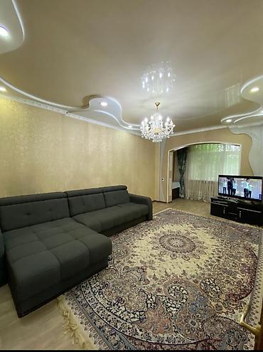 105: 3 комнаты, 82 м², Аламедин-1 мкр 105 серия, 1 этаж, Дизайнерский ремонт — 1