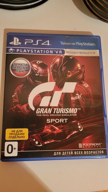 Avtoelektronika: PlayStation 4 üçün "Gran Turismo Sport" oyunu. Bu oyun real sürücülük