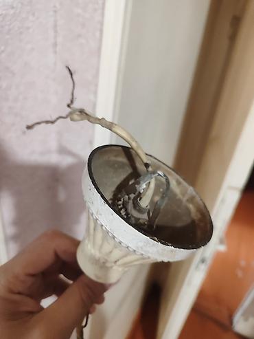 cucə lampası: Çılçıraq, 1 lampa, Şüşə — 4