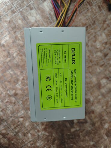 блоки питания для ноутбуков fujitsu siemens: Блок питания, Б/у, Delux, 420 Вт, 420 Вт