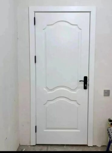 Otaq qapıları: Qonaq otağı üçün Yeni Otaq qapısı 90x205 sm Naliçnik ilə, Zəmanətli, Ödənişli quraşdırma, Pulsuz çatdırılma — 6