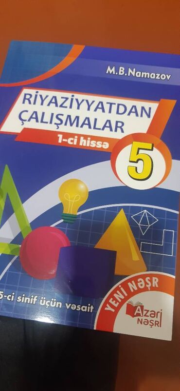 8 ci sinif testleri riyaziyyat: 5ci sinif üçün riyaziyyatdan Namazov çalışmalar kitabı. Yeni nəşr