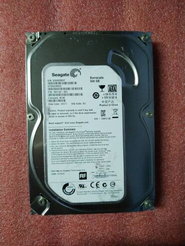 hdd для серверов nl sas near line: Маалымат алып жүрүүчү, Колдонулган, Seagate, HDD, 512 ГБ, 3.5", ПК үчүн