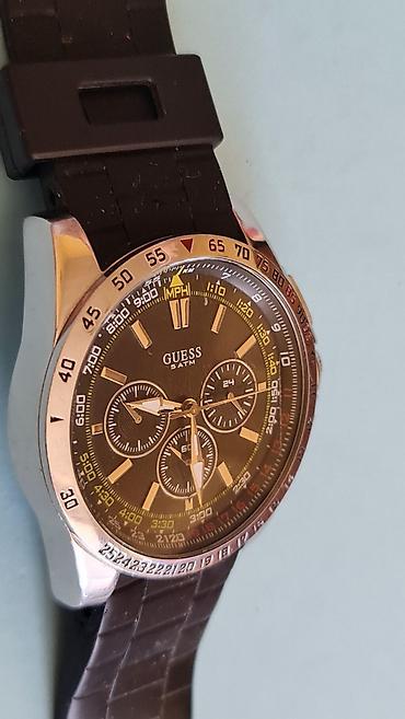 armani diamonds muski: GUESS muški analogni ručni sat sa hronografskim izgledom. - Kućište — 8