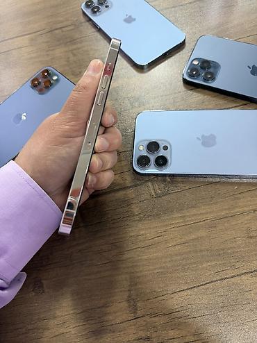 telecom: IPhone 12 Pro Max, 256 GB, White Titanium, Face ID, Zəmanət, Sənədlərlə — 4