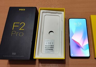 poco 5x: Poco F2 Pro, Б/у, 256 ГБ, цвет - Серый, 2 SIM