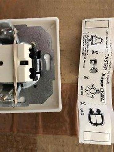 preklopnik switch: Tipkalo za zvono sa signalnom lampicom – Ekon ElektroKontakt (model — 6