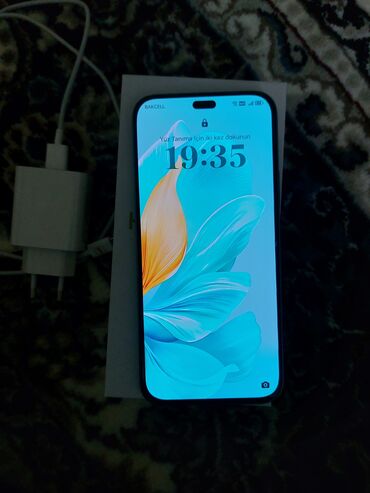 irshad telefon: Honor 200 Lite, 256 GB, rəng - Mavi, Sensor, Barmaq izi, İki sim kartlı