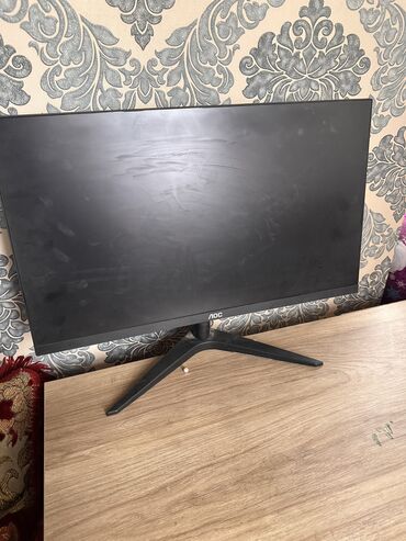 мониторы silver black: Монитор, AOC, Б/у, 24" - 25"