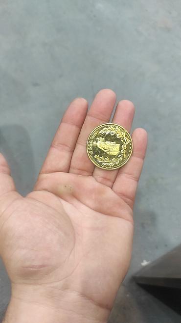gerb səkilləri yuklə: Johnwik. filminden Qızılı rəngli kolleksiya medal/koliye – “ENS CAUSA — 4