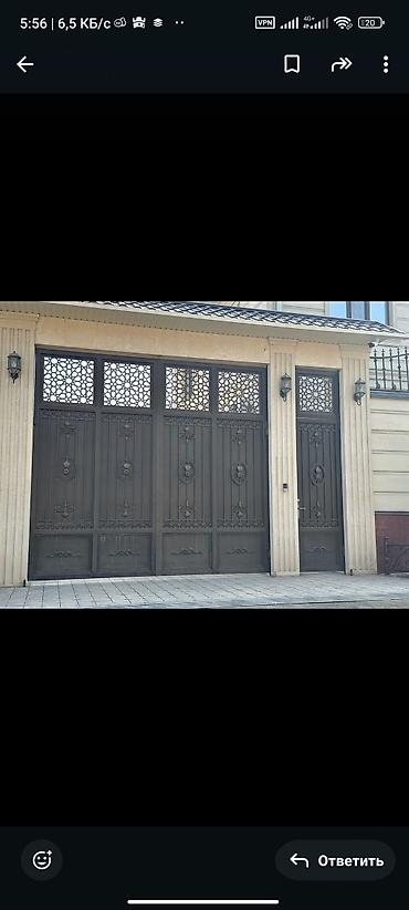 Распашные ворота: Кованые ворота и калитки - Материал: сталь с художественной ковкой и — 32