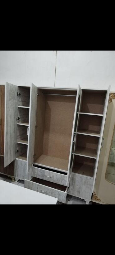 Dolablar: Yeni, Açılan, 4 qapılı Düz dolab, Dolab-asılqan, Azərbaycan — 8