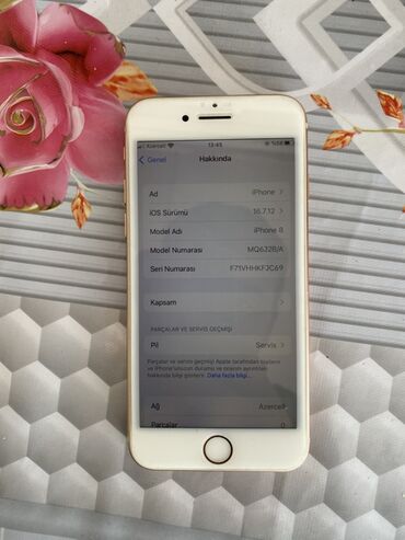 Apple iPhone: IPhone 8, 64 GB, Rose Gold, Barmaq izi — 6
