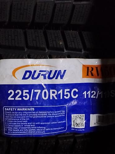 Шины: Шины 225 / 70 / R 15, Зима, Новый, Легкий коммерческий транспорт (C/LT), Durun — 2