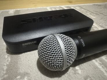 Mikrofonlar: Shure blx. Sm58 original Ela tembri udarli vo var. xaricden gelib