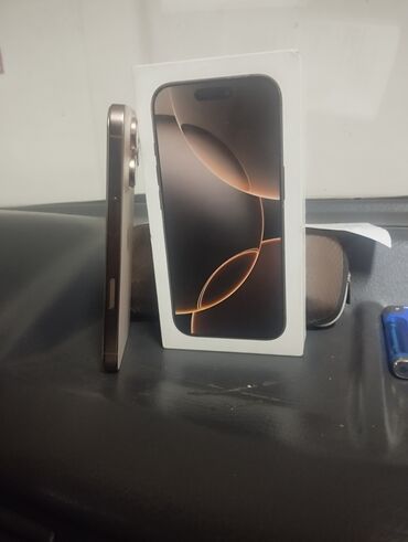 Apple iPhone: IPhone 15 Pro, Б/у, Natural Titanium, Коробка