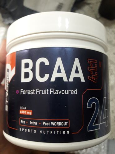 Спорт и хобби: BCAA 4.1.1
6000 mg
24 porsiya. Meşə giləmeyvələri aromalı