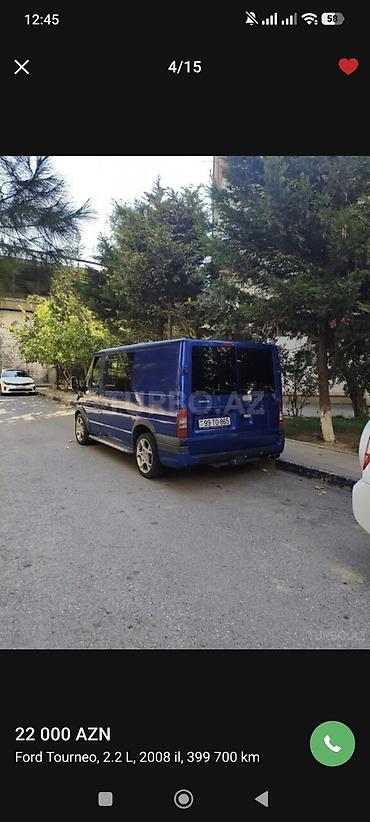 Ford: Ford Transit mikroavtobus Xüsusiyyətlər: - Kuzov: qısa bazalı, 4/5 — 9