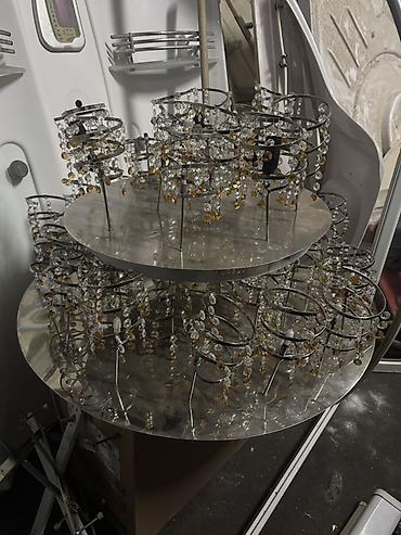 damci: Çılçıraq, 10 və daha çox lampa, Metal — 1