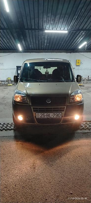accent duman: Fiat Doblo minik/kommersiya tipli universal mikrovan Xüsusiyyətlər: - — 3