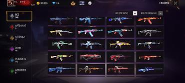 Значки: Игровой аккаунт Free Fire Основные характеристики: - Уровень профиля — 15