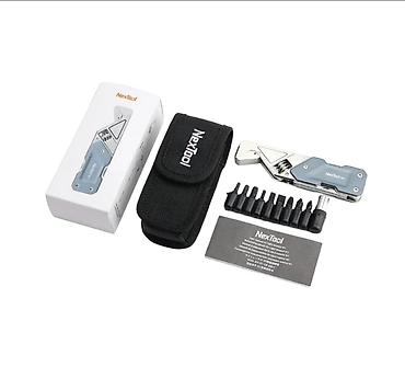 биты: Мультитул-ключ Nextool (Xiaomi) Light Wrench W1 с набором бит 6 — 2