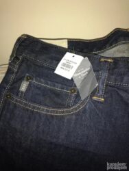 Farmerke: Original Abercrombie &Fitch farmerice 32 / 33 NOVE 100% cotton — 1