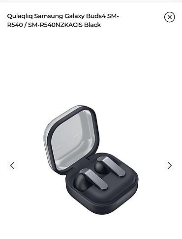 galaxy buds 4 pro: Samsung Galaxy Buds4 SM-R540 / SM-R540NZKACIS – Qara rəng. Yenidir — 2