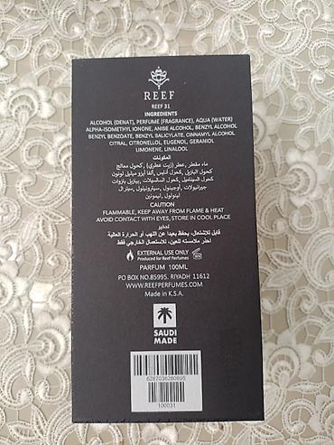 shaik perfume: REFF 31 parfüm – lüks qutuda 100 ml Məhsul: - Brend: REEF Perfumes - — 2
