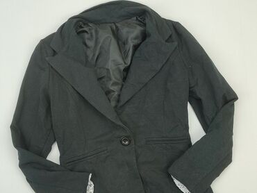 czarne bluzki z koronką: Women's blazer S (EU 36), condition - Fair