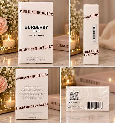 bas ortusu: Burberry Her Eau de Parfum – 100 ml (3.3 fl. oz.) 100 faiz orginal - — 1