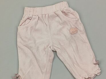 rozowe krotkie legginsy: Sweatpants, 0-3 months, condition - Good