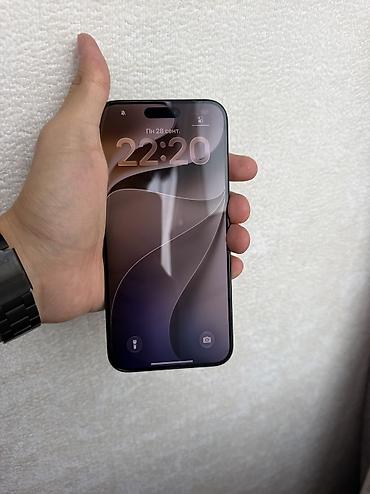 Уюлдук телефондор жана аксессуарлар: IPhone 15 Pro Max, Колдонулган, 512 ГБ, Blue Titanium, 81 % — 7